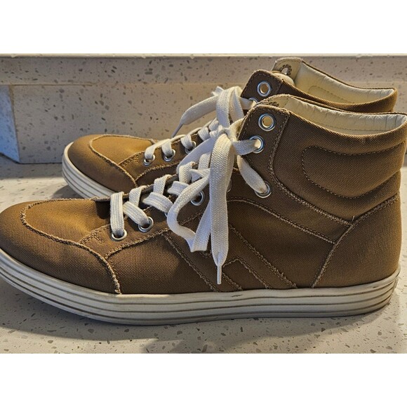 Other - Hogan Rebel Beige High Tops Mens Shoes Size 9.5